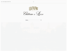 Tablet Screenshot of chateaudelisse.com